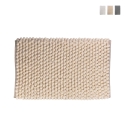 Tapis de bain 50x80 cm moderne effet popcorn Vanta Remises