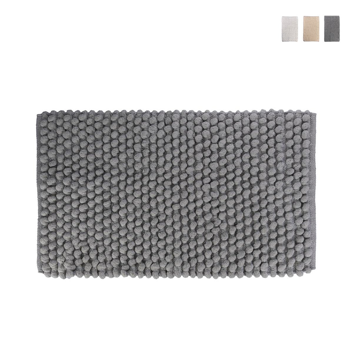 Tapis de bain 50x80 cm moderne effet popcorn Vanta