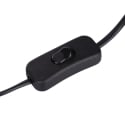 Lampe de bureau effet effet rotin Sayura Dimensions