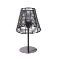Lampe de bureau effet effet rotin Sayura Choix