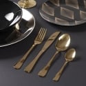 Set de 24 couverts en acier inoxydable 18/0 finition brillante 5th Avenue Vente