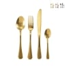 Set de 24 couverts en acier inoxydable 18/0 finition brillante 5th Avenue Promotion