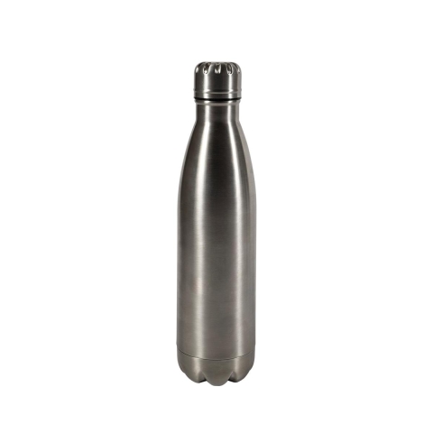 Bouteille isotherme 500 ml en acier inoxydable 24 H Glasti Promotion