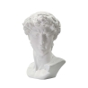 Sculpture décorative tête d'homme en résine 44x35,5x60cm David Catalogue