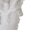 Sculpture décorative tête d'homme en résine 44x35,5x60cm David Modèle