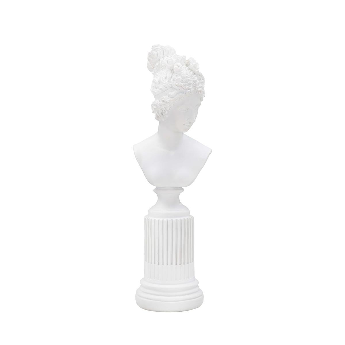 Statuette sculpture buste femme classique en résine blanche Era Promotion Statuette sculpture buste femme classique en résine blanche Era Promotion