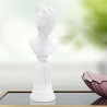 Statuette sculpture buste femme classique en résine blanche Era Vente