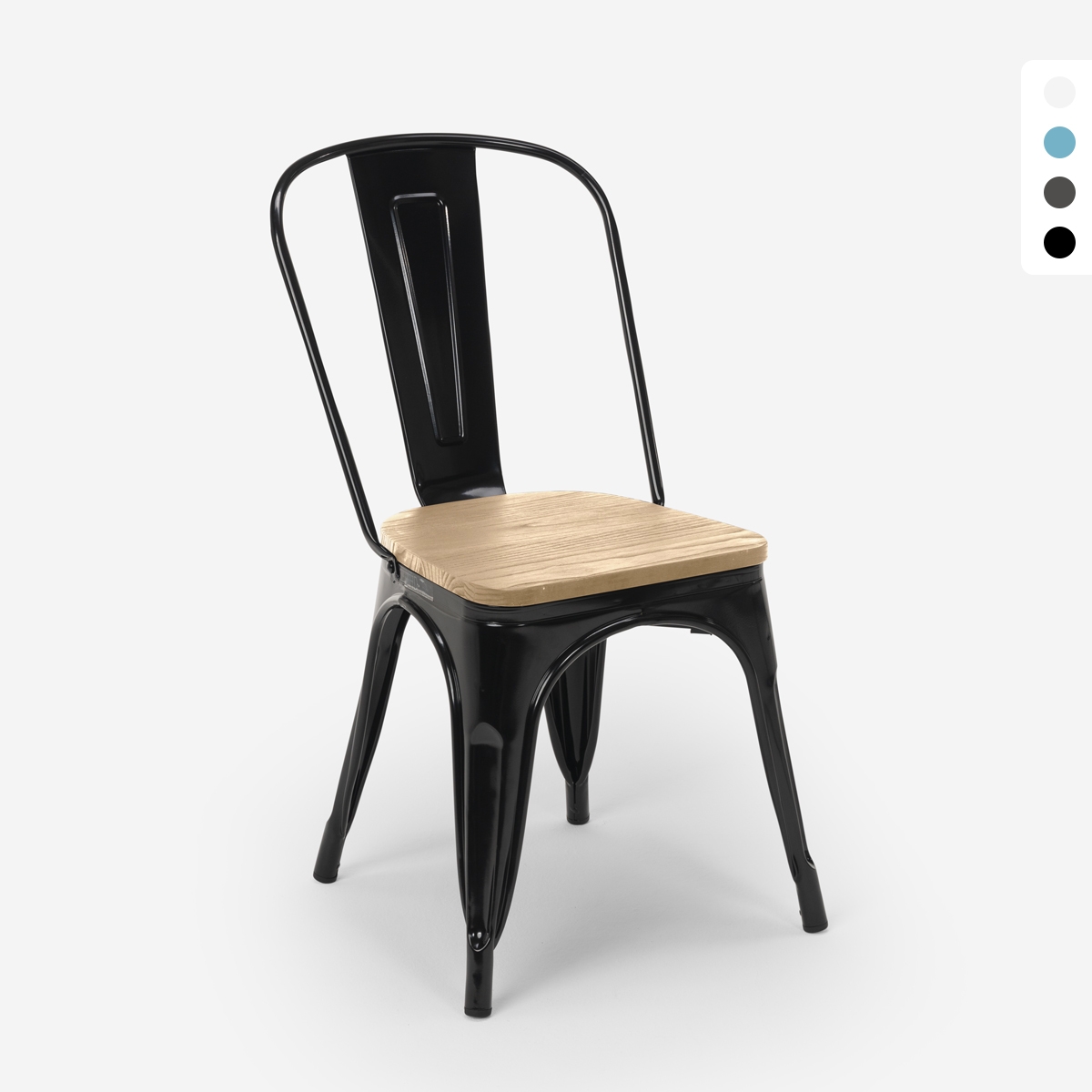 chaise cuisine industrielle design style steel wood top light chaise cuisine industrielle design style steel wood top light