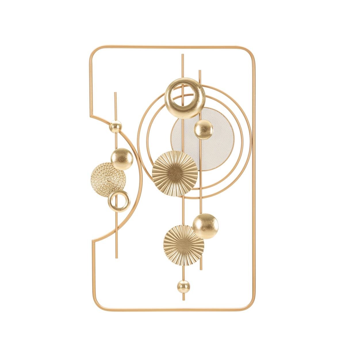 Panneau mural décoratif 3D en métal doré 80x49,5 cm Goldy Promotion Panneau mural décoratif 3D en métal doré 80x49,5 cm Goldy Promotion