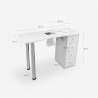 Table de manucure Reconstruction des ongles Aspirateur pour esthéticienne Manoop 