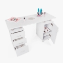 Table de manucure pour la reconstruction des ongles avec aspirateur et tiroirs Tibi Réductions