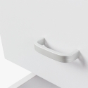 Table de manucure pour la reconstruction des ongles avec aspirateur et tiroirs Tibi 