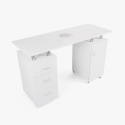 Table de manucure pour la reconstruction des ongles avec aspirateur et tiroirs Tibi Promotion