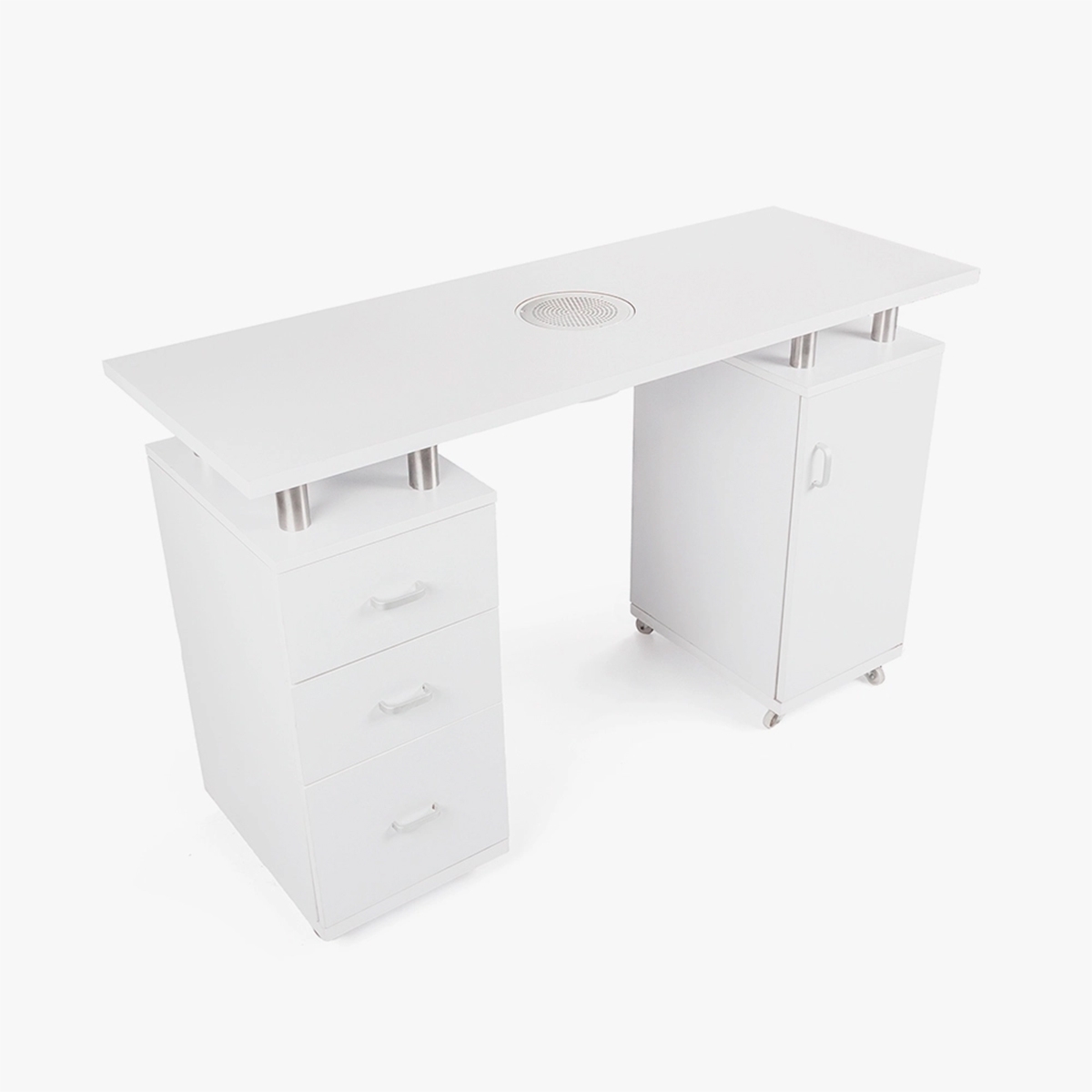 Table de manucure pour la reconstruction des ongles avec aspirateur et tiroirs Tibi Promotion Table de manucure pour la reconstruction des ongles avec aspirateur et tiroirs Tibi Promotion
