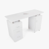 Table de manucure pour la reconstruction des ongles avec aspirateur et tiroirs Tibi Promotion