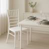 Chaise de salle à manger mariage et restaurants design vintage Chiavarina Catalogue