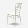 Chaise de salle à manger mariage et restaurants design vintage Chiavarina Caractéristiques