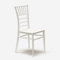 Chaise de salle à manger mariage et restaurants design vintage Chiavarina Promotion