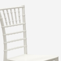 Chaise de salle à manger mariage et restaurants design vintage Chiavarina Modèle