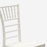 Chaise de salle à manger mariage et restaurants design vintage Chiavarina Modèle