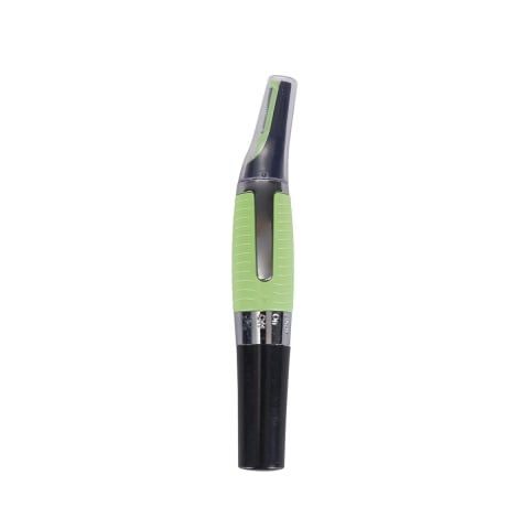 Rasoir de précision à LED sans fil 2 guides noir et vert Spark Promotion
