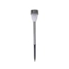 Lot de 12 lampes balisantes en acier inoxydable avec capteur crépusculaire Salto Promotion