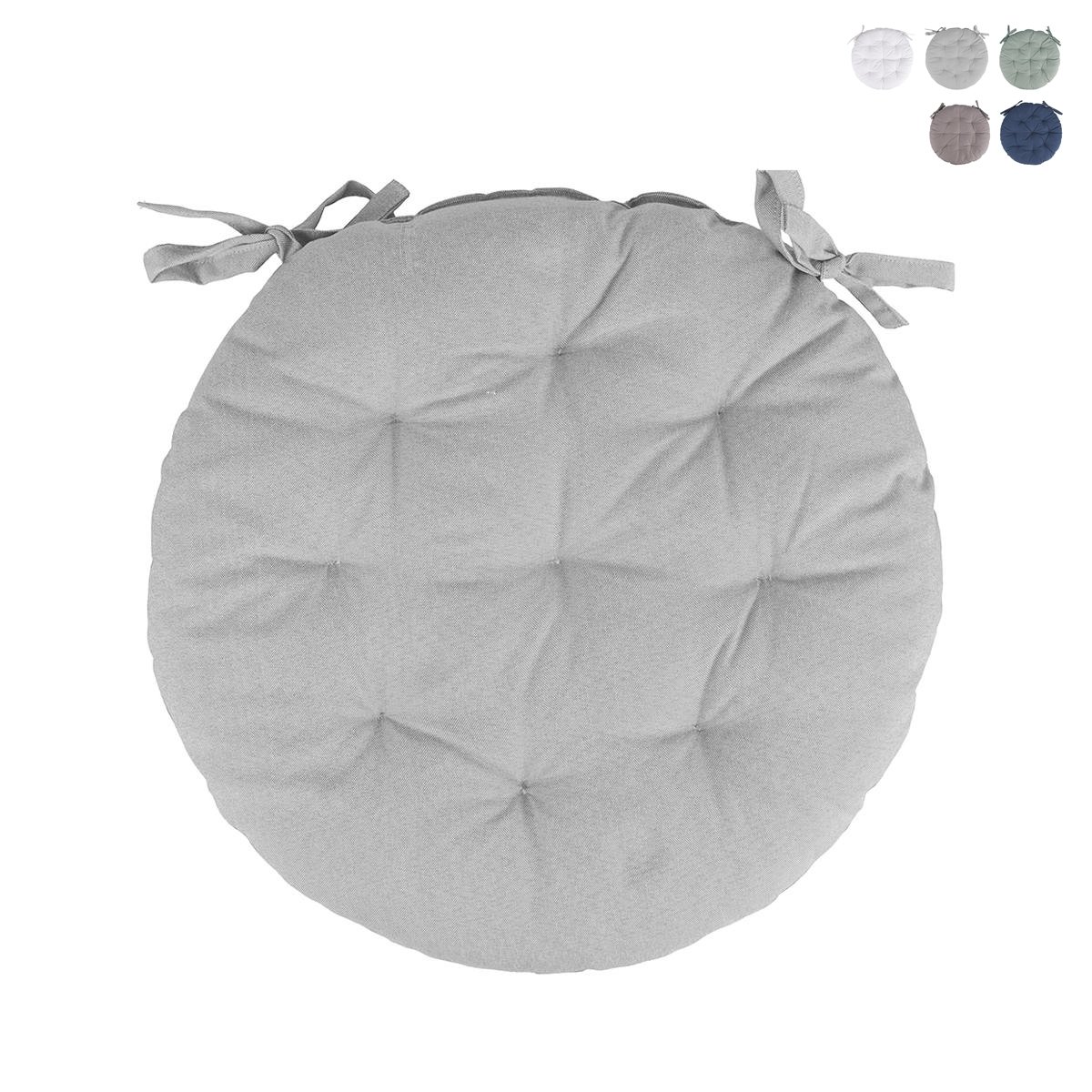 Coussin de chaise rond extérieur 40 cm rembourré déperlant Rakil Offre Coussin de chaise rond extérieur 40 cm rembourré déperlant Rakil Offre