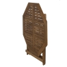 Table octogonal pliant en acacia avec trou pour parasol Bali Remises
