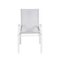 Chaise de jardin moderne d'extérieur avec accoudoirs Kirel Remises