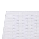 Chaise de jardin en polypropylène effet rotin avec accoudoirs Paros Modèle