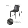 Chaise de jardin extérieure en polypropylène à design ajouré Magic Prix
