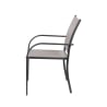 Chaise de jardin extérieur avec accoudoirs design moderne empilable Hawaii Catalogue