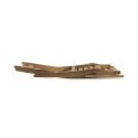 Chaise pliable intérieur/extérieur avec accoudoirs en bois d'acacia Bali Offre