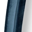 Miroir mural sculpté en velours bleu 160x40x4cm Chanel Réductions