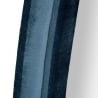 Miroir mural sculpté en velours bleu 160x40x4cm Chanel Réductions