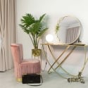 Ensemble de 2 jardinières en métal doré Lumai Caractéristiques