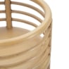 Support pour pots rond en métal et rotin Panama Stand Remises