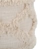 Tabouret rond rembourré en tissu avec pieds en bois Damasco Réductions