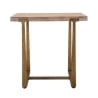 Table carré 80x80cm en bois et métal style industriel Ankara Offre