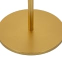 Table haute ronde en métal doré 51x100 cm Doha Réductions