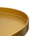 Table haute ronde en métal doré 51x100 cm Doha Catalogue