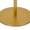 Table haute en métal doré design moderne 41x80cm Doha Réductions