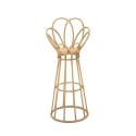 Supports pour plantes en métal et rotin style bohème chic Panama Tower Vente