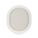 Cadre photo ovale en résine blanche 20x25 cm Ovally Offre
