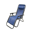 Chaise longue de plage et jardin Rio, inclinable et pliable 