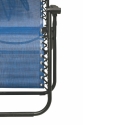 Chaise longue de plage et jardin Rio, inclinable et pliable 