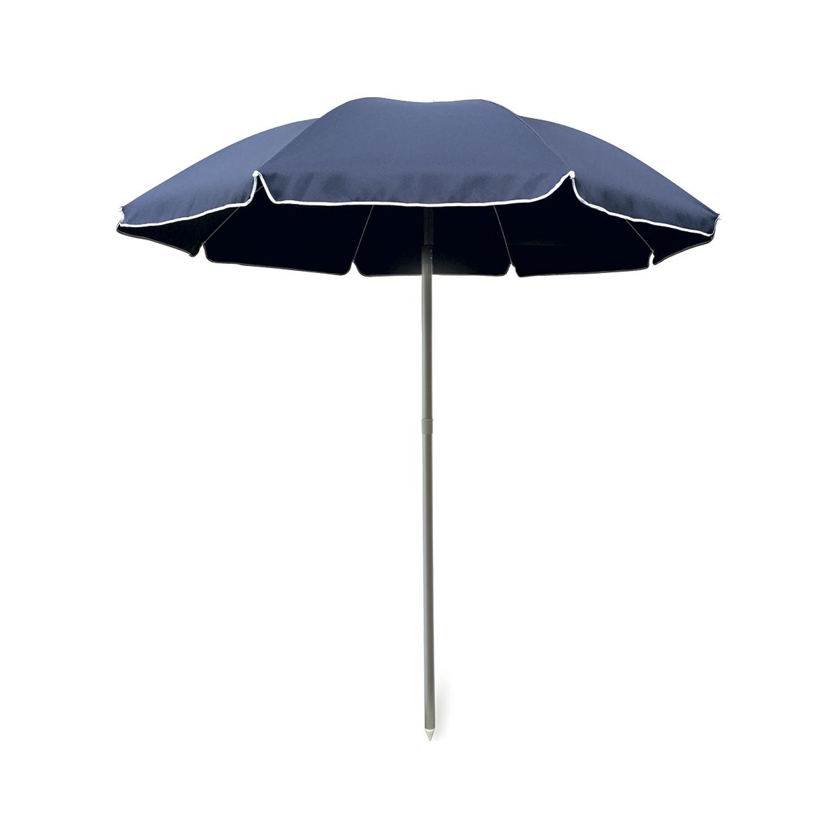 Parasol de plage en aluminium Ø2,20m 8 baleines avec sac inclus Rimini