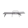 Chaise longue de plage structure en acier, PVC et polyester Varadero Remises