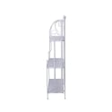 Scaffale 3 ripiani richiudibile in ferro 60,5x28xh.127cm bianco Karnel Remises