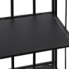 Scaffale da esterno slim 4 ripiani in ferro battuto richiudibile Nuvia Modèle